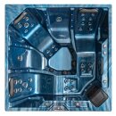 EAGO AWT IN-403 eco Ocean Wave 200x200cm grau
