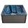 EAGO AWT IN-403 eco Ocean Wave 200x200cm grau