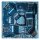 EAGO AWT IN-403 eco Ocean Wave 200x200cm grau