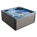 EAGO AWT IN-403 premium Ocean Wave 200x200cm grau