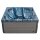 EAGO AWT IN-403 premium Ocean Wave 200x200cm grau
