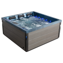 EAGO AWT IN-407 eco Ocean Wave 200x200cm grau