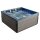 EAGO AWT IN-407 eco Ocean Wave 200x200cm grau