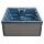 EAGO AWT IN-407 eco Ocean Wave 200x200cm grau