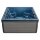 EAGO AWT IN-407 eco Ocean Wave 200x200cm grau