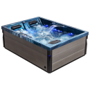 EAGO AWT IN-405 eco Ocean Wave 220x160cm grau