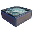 EAGO AWT IN-703 mit Wärmepumpe Ocean Wave 225x225cm grau