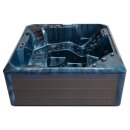 EAGO AWT IN-703 mit Wärmepumpe Ocean Wave 225x225cm grau