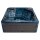 EAGO AWT IN-703 mit Wärmepumpe Ocean Wave 225x225cm grau