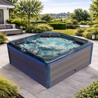 EAGO AWT IN-703 premium Ocean Wave 225x225cm grau