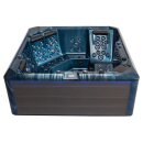 EAGO AWT IN-703 premium Ocean Wave 225x225cm grau