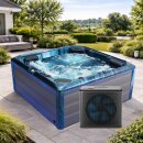 EAGO AWT IN-701 mit Wärmepumpe Ocean Wave 212x212cm...