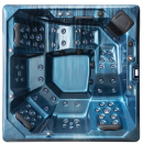 EAGO AWT IN-701 premium Ocean Wave 212x212cm grau