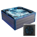 EAGO AWT IN-701 premium Ocean Wave 212x212cm grau