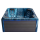 EAGO AWT IN-701 premium Ocean Wave 212x212cm grau
