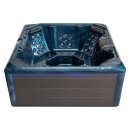 EAGO AWT IN-702 mit Wärmepumpe Ocean Wave 212x212cm grau