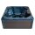 EAGO AWT IN-702 mit Wärmepumpe Ocean Wave 212x212cm grau