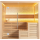 EAGO AWT Sauna E1603B Hemlock 200x180cm