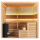 EAGO AWT Sauna E1603B Hemlock 200x180cm