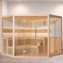 EAGO AWT Sauna E1816XL Pinienholz 240x240cm