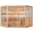 EAGO AWT Sauna E1816XL Pinienholz 240x240cm