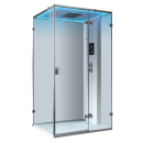 EAGO AWT LD107F15 Dampfdusche 120x90cm mit 3 kW Dampfgenerator