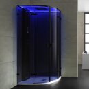 EAGO AWT LD109F15 Dampfdusche 100x100cm mit 3 kW...
