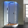 EAGO AWT LD210F15 Dampfdusche 90x90cm mit 3 kW Dampfgenerator