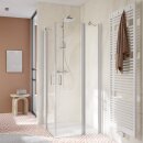 HSK Favorit Nova Eckeinstieg pendelbar, 4-teilig 90x75 cm...