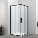 BADSANITAER Eckdusche Schiebetüre SLIMLINE Easy...