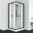 BADSANITAER LORI - Komplettdusche 90x90x215cm