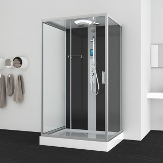 BADSANITAER MISO - Komplettdusche 90x120x215cm