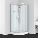 BADSANITAER SOKA - Komplettdusche 90x90x210cm