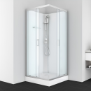 BADSANITAER TARA - Komplettdusche 90x90x210cm