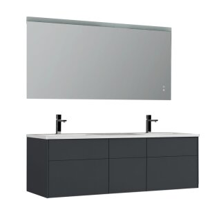 StoneArt Set Venice VE-1610-I dunkelgrau 160x52