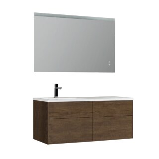 StoneArt Set Venice VE-1210-II Eiche dunkel 120x52 links