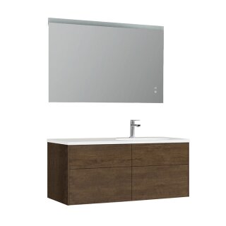 StoneArt Set Venice VE-1210-I Eiche dunkel 120x52 rechts