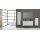 StoneArt Set Venice VE-1200-II Eiche dunkel 120x52