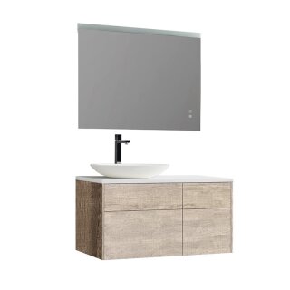 StoneArt Set Venice VE-1010pro-3 Eiche hell 100x52 links