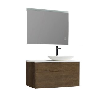 StoneArt Set Venice VE-1010pro-3 Eiche dunkel 100x52 rechts