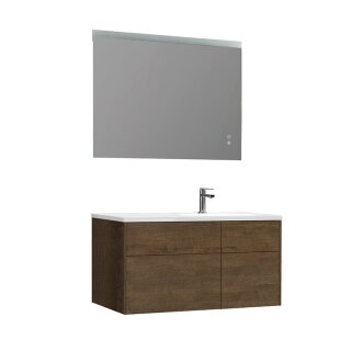 StoneArt Set Venice VE-1010-I Eiche dunkel 100x52 rechts
