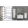 StoneArt Set Venice VE-1000pro-2 Eiche dunkel 100x52