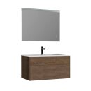 StoneArt Set Venice VE-1000-II Eiche dunkel 100x52