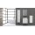 StoneArt Set Venice VE-0600pro-3 Eiche hell 60x52