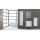 StoneArt Set Venice VE-0600pro dunkelgrau 60x52