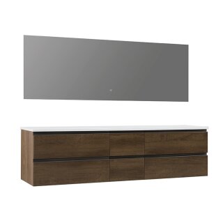 StoneArt Set Monte Carlo MC-2000pro eiche dunkel 200x52