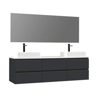 StoneArt Set Monte Carlo MC-1800pro-5 dunkelgrau 180x52