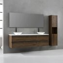 StoneArt Set Monte Carlo MC-1800pro-4 eiche dunkel 180x52