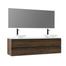 StoneArt Set Monte Carlo MC-1800pro-2 eiche dunkel 180x52