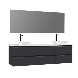 StoneArt Set Monte Carlo MC-1800pro-2 dunkelgrau 180x52